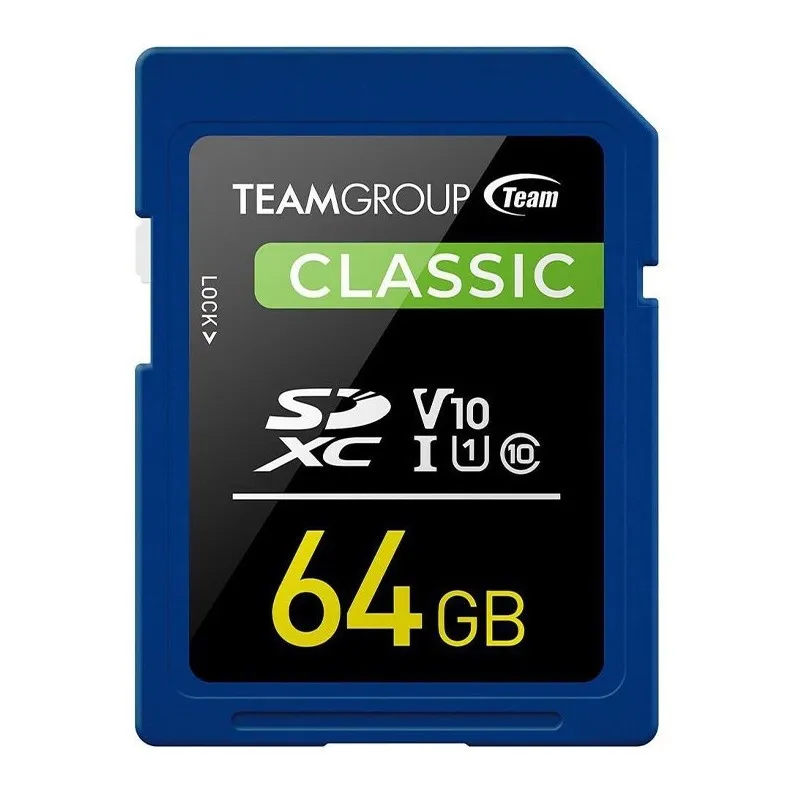 Carte mémoire TeamGroup Elite Micro SDXC UHS-I A1 V30 / 64 Go