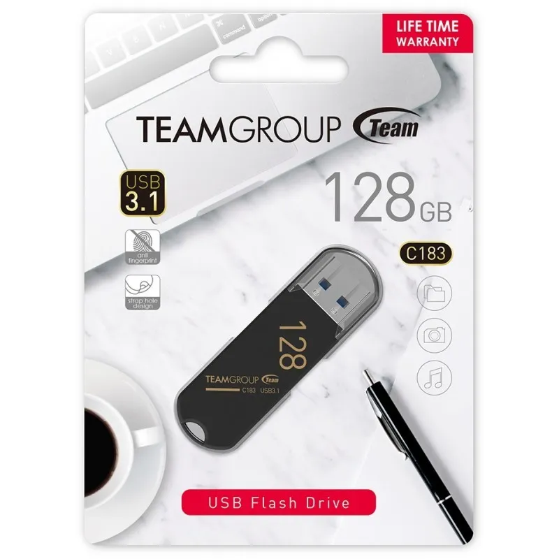 Clé USB OTG Type C TeamGroup M181 / 128 Go / USB 3.1
