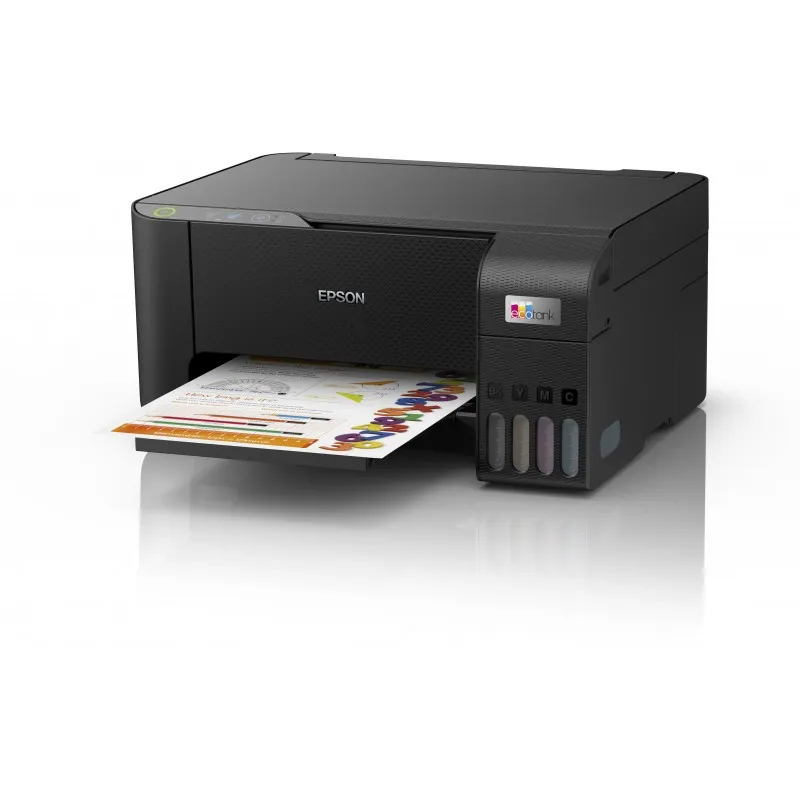 IMPRIMANTE À RÉSERVOIR INTÉGRÉ EPSON ECOTANK L3210 3EN1 COULEUR - NOIR