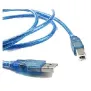 CABLE USB CANTELL POUR IMPRIMANTE 1.5M BLEU