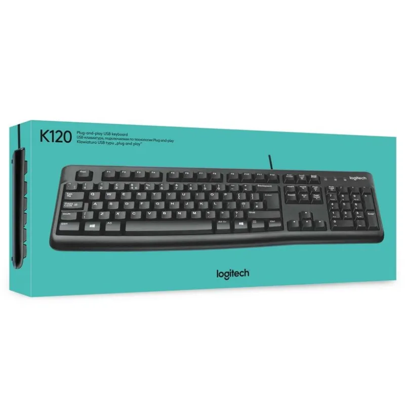 CLAVIER USB LOGITECH K120 AZERTY