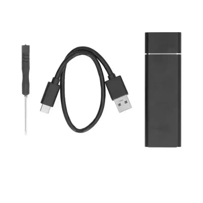 BOITIER SSD POUR DISQUE DUR NVME M.2 TYPE C - NOIR