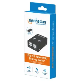 COMMUTATEUR DE PARTAGE MANHATTAN USB 2.0 2PC