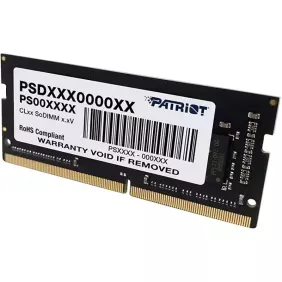 BARETTE MÉMOIRE PATRIOT SIGNATURE SO-DIMM DDR4 CL17 8 GO 2400MHZ