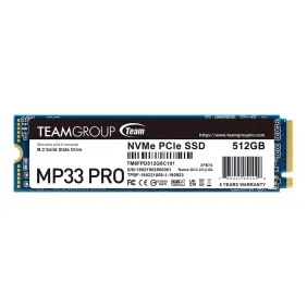 DISQUE DUR INTERNE SSD M.2 TEAMGROUP MP33 PRO 512 GO