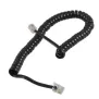 CORDON TELEPHONIQUE SPIRAL 2.2M - Noir